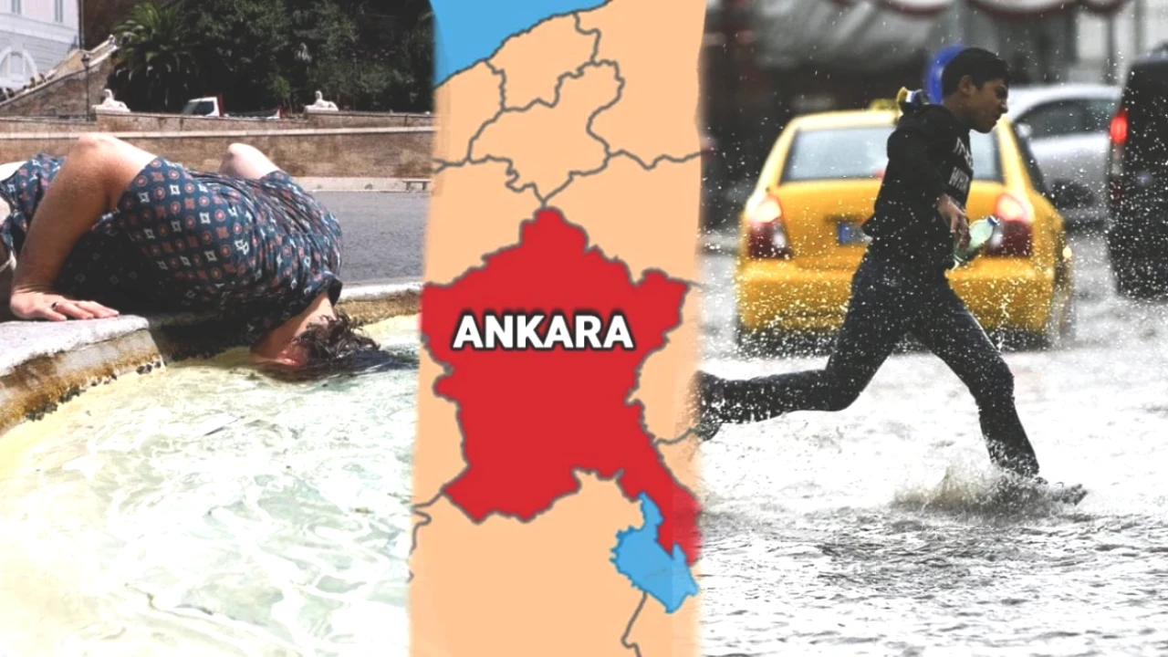 Ankara'da Hava Alarmı! Gündüz Kavurucu Sıcak, Akşam Süper Hücre Tehlikesi!